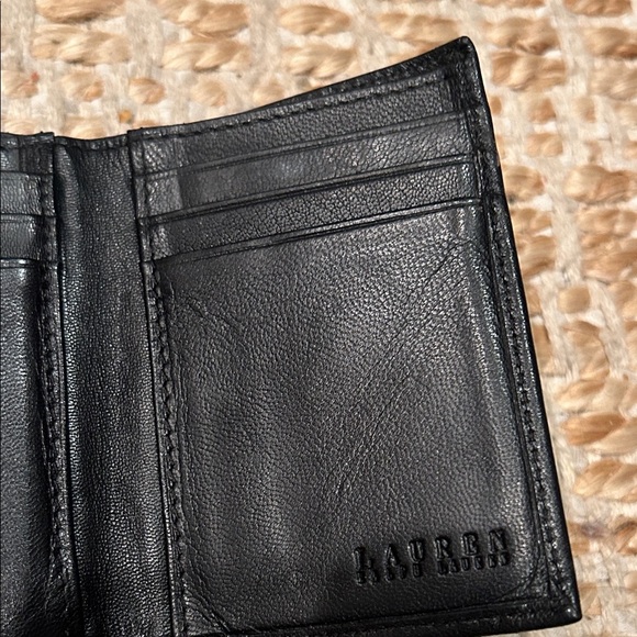 Ralph Lauren Black Leather Wallet - Picture 8 of 10